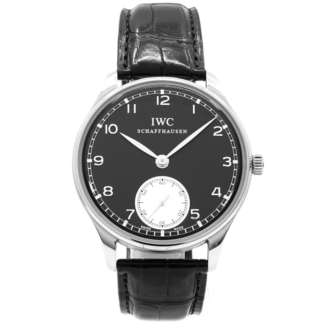 IWC Watch Portugieser Hand-Wound IW545404 - Inventory 8631 Stainless Steel 44mm