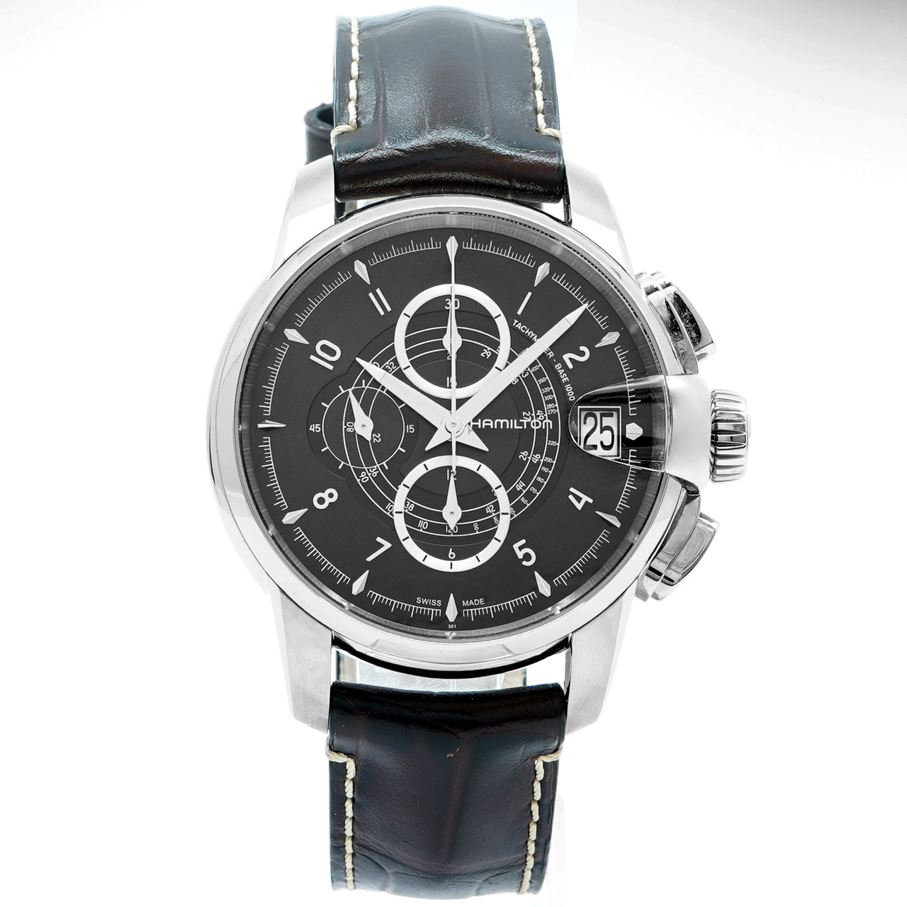 Hamilton Watch American Classic Railroad Automatic Chronograph H40616535 - 46mm