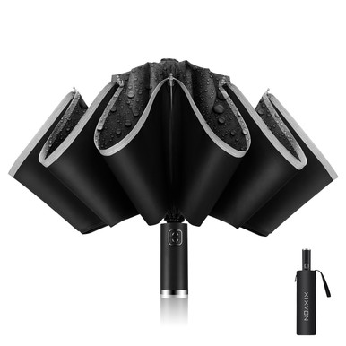 XIXVON Umbrella X1 Pro (10 Ribs, Black)