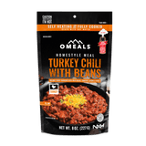 OMEALS Self-Heating Portable Meals - Lightweight, Compact and Easy to Store - Great for Camping or Hiking