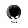 Black Cubic Zirconia Round 3.9 mm Brilliant Diamond Facet Cut AAAA Quality CZ Loose stones