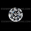 Cubic Zirconia White Princeraj Premium  Diamond Cut Round 5mm FL Clarity Premium Loose CZ
