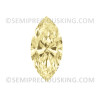 Cubic Zirconia Canary Princeraj Premium Excellent Brilliant Diamond Cut Marquise 6x3mm FL Clarity Loose CZ