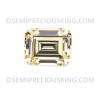 Cubic Zirconia Canary Princeraj Premium Excellent Brilliant Diamond Cut Octagon 5x7mm FL Clarity Loose CZ