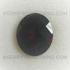 Carat Loupe Clean Oval Checkerboard Cut Natural Rhodolite Exceptional Quality 16x14 mm 11.90
