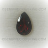 15x10 mm Loupe Clean Pears Checkerboard Cut Natural Rhodolite Exceptional Quality FL Clarity