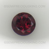 Natural Rhodolite Round Faceted Cut 8x8mm Boysenberry Color VS Clarity Loose Gemstone