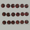 Very Good Quality 7x7 mm Round Flower Cut Natural Rhodolite Mulberry Color VS Clarity