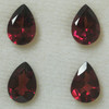 Natural Rhodolite Pear Faceted Cut 10X7mm Boysenberry Color VS Clarity Loose Gemstone