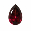 Natural Rhodolite Pear Faceted Cut 10X7mm Boysenberry Color VS Clarity Loose Gemstone