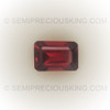 Natural Rhodolite Octagon Step Cut 6X4mm Mulberry Color VS Clarity Loose Gemstone