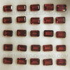 Very Good Quality 6X4 mm Octagon Step Cut Natural Rhodolite Mulberry Color VS Clarity