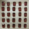 Octagon Step Cut Natural Rhodolite Mulberry Color Very Good Quality VS 6X4 mm Clarity