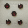 8x8 mm Round Flower Cut Natural Rhodolite Wine Color Very Good Quality VS Clarity