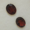 10X8 mm Oval Flower Cut Natural Rhodolite Wine Color Good Quality SI Clarity