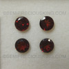 9x9 mm Round Flower Cut Natural Rhodolite Raspberry Color Very Good Quality VS Clarity