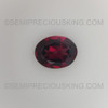 9X7 mm Loupe Clean Oval Flower Cut Natural Rhodolite Exceptional Quality FL Clarity