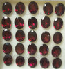 Loupe Clean Oval Flower Cut Natural Rhodolite Exceptional Quality FL Clarity 9X7 mm