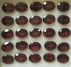 Exceptional Quality 9X7 mm Loupe Clean Oval Flower Cut Natural Rhodolite FL Clarity