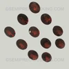 10x8 mm Oval Flower Cut Natural Rhodolite Wine Color Very VS Clarity Good Quality
