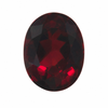 Natural Rhodolite Oval Faceted Cut 12X10mm Raspberry Color VS Clarity Loose Gemstone