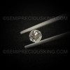 4.50 mm Round Brilliant Excellent Cut 0.38 Carats Genuine Diamonds VS Clarity DEF Color Loose Diamond Wholesale close-out