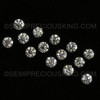 4.50 mm Round Brilliant Excellent Cut 0.38 Carats Genuine Diamonds VS Clarity DEF Color Loose Diamond Wholesale close-out