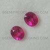 Very Good Quality Natural Rubellite 5x6 mm Oval Intense Pink Color  VS Clarity Tourmaline October Birthstone