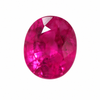 Natural Rubellite Oval Faceted Cut 5x6mm Intense Pink Color VS Clarity Loose Gemstone