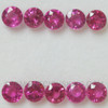Natural Rubellite 4.5 mm Round Fuschia Pink Color Excellent Quality VVS Clarity Tourmaline October Birthstone