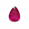 Natural Rubellite Pear Facet Cut 9X7mm Intense Pink Color SI1 Clarity Loose Gemstone