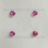 VVS Clarity 8 mm Natural Rubellite Trillion 1.61 Step Cut Carats Excellent Quality Tourmaline October Birthstone