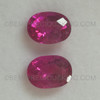Natural Rubellite Oval Checkerboard Cut Intense Pink Color  Pink Tourmaline October Birthstone Good Quality