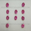 Exceptional Quality Natural Rubellite 6X4 mm Oval Fuschia Pink Color  FL Clarity Tourmaline October Birthstone