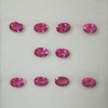 Natural Rubellite Oval Facet Cut 6X4mm Fuschia Pink Color FL Clarity Loose Gemstone