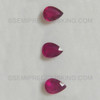 Natural Rubellite 7X5 mm Pears Shape Hot Pink Color Good Quality SI1 Clarity Tourmaline October Birthstone