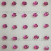 Natural Rubellite Oval Facet Cut 4X3mm Intense Pink Color VVS Clarity Loose Gemstone