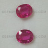 Natural Rubellite Oval Intense Pink Color Good Quality Tourmaline October Birthstone 11X9 mm