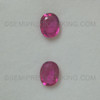 Natural Rubellite 9X7 mm Oval Intense Pink Color Good Quality Facet Cut Tourmaline October Birthstone