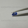 Natural Ceylon 0.56 Carat Blue Sapphire Certified 6.29x4.10 Pears Facet Cut Very Good Quality September Birthstone