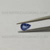 Natural Ceylon 0.51 Carat Blue Sapphire Certified 5.99x4.09 Pears Facet Cut VS Clarity Precious Loose Gems