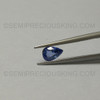 Natural Ceylon 0.51 Carat Blue Sapphire Certified 5.99x4.09 Pears Facet Cut VS Clarity Precious Loose Gems