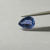 Blue Sapphire Natural Certified 1.77 Carats Pear Facet Cut VVS Clarity Cornflower Blue Color Loose Gemstone