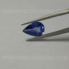 Natural Ceylon 10.9x7.40 Pears Facet Cut VS Clarity Precious Loose Gems 2.54 Carat Blue Sapphire Certified