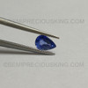 Natural Sri Lanka 0.59 Carat Blue Sapphire Certified 6.02x4.12 Pears Facet Cut Gorgeous VS Clarity