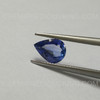 Blue Sapphire Natural Certified 0.69 Carats Pear Facet Cut VS Clarity Cornflower Blue Color Loose Gemstone