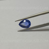 Natural Ceylon 1.32 Carat Blue Sapphire Certified 8.01x6 Pears Facet Cut VS Clarity Precious Loose Gems