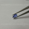 Natural Ceylon 0.75 Carat Unheated Blue Sapphire Certified 6.97x5.05 Pears Facet Excellent Cutting VS Clarity