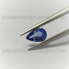 Natural Ceylon 0.49 Carat Blue Sapphire Certified 6x4.08 Pears Facet Cut Very Good Quality Precious Loose Gems