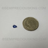 Natural Ceylon 0.49 Carat Blue Sapphire Certified 6x4.08 Pears Facet Cut Very Good Quality Precious Loose Gems